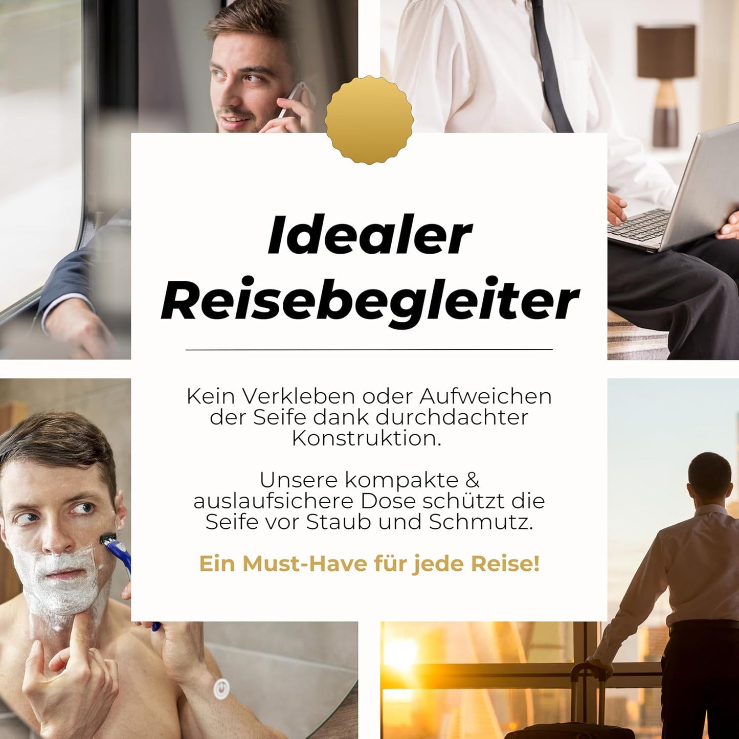 Premium Seifendose - nachhaltig & hygienisch