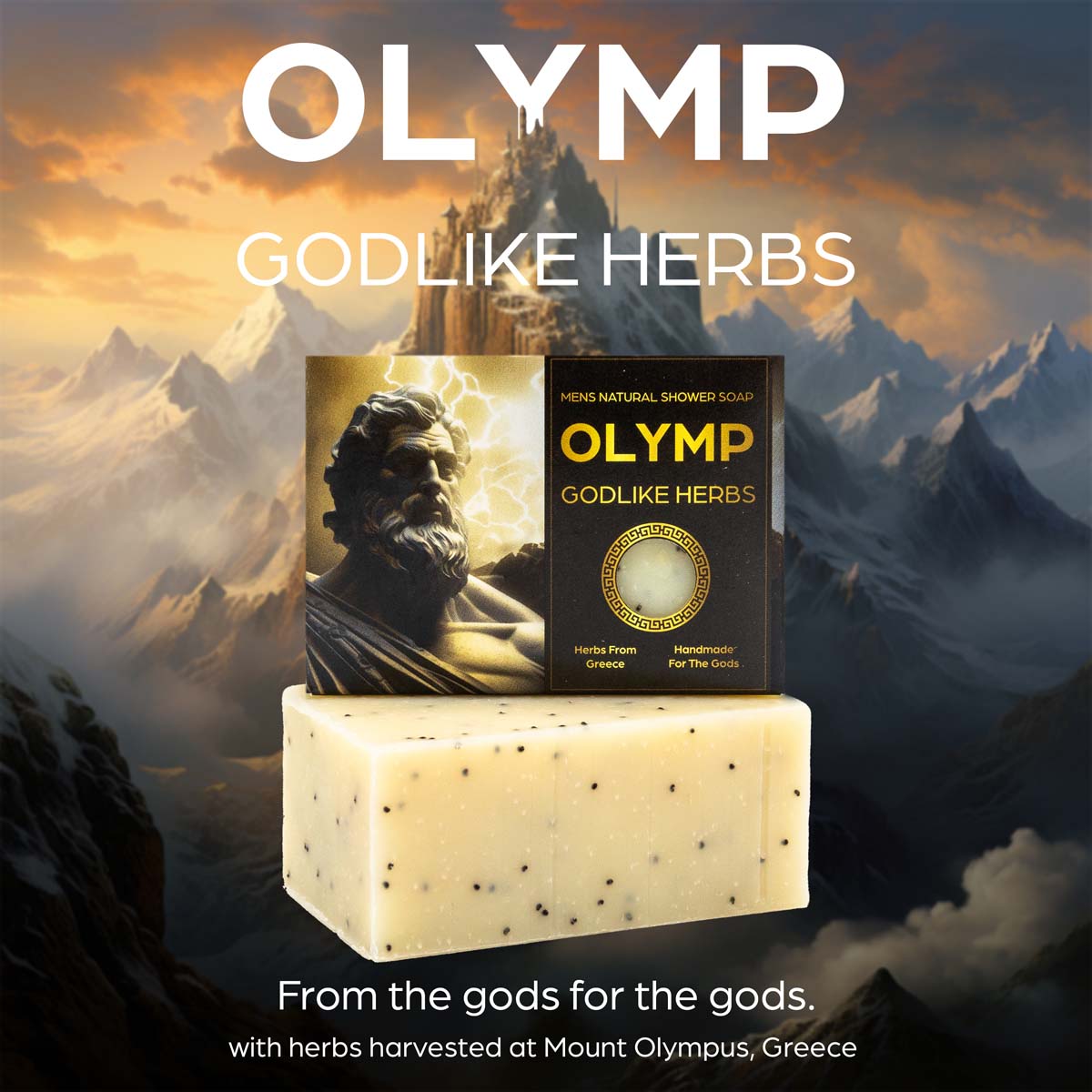 Mythos Bundle - VIKING SAMURAI OLYMP Peeling-Körperpflege Seife