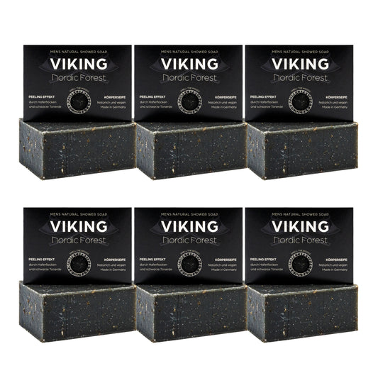 Bundle Viking Nordic Forest Männer-Peeling Seife